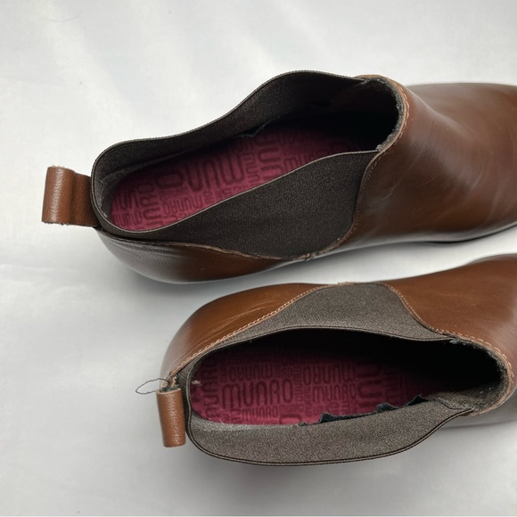 Munro  Brown Shari Ankle Bootie Size 7.5 - Picture 8 of 12